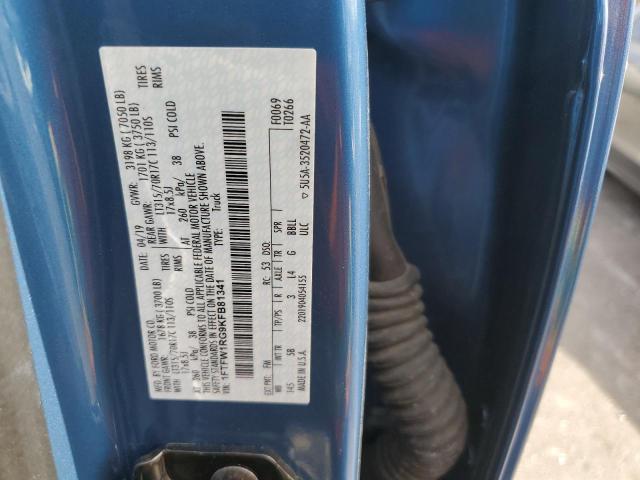 2019 FORD F150 RAPTO - 1FTFW1RG9KFB81341