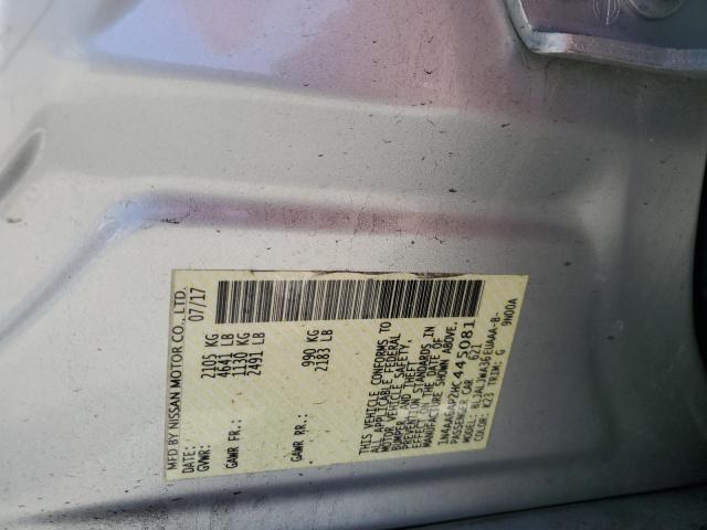 2017 NISSAN MAXIMA 3.5 - 1N4AA6AP2HC445081