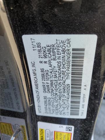 2018 HONDA ACCORD EX - 1HGCV1F40JA052529