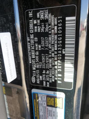 2016 KIA SORENTO LX - 5XYPGDA35GG109651