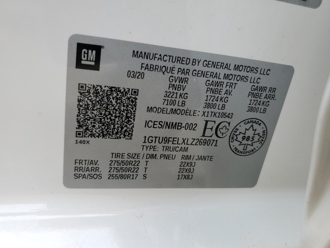 GMC SIERRA K1500 DENALI