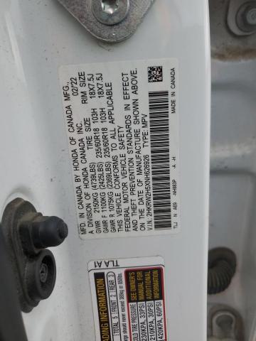 2022 HONDA CR-V EX - 2HKRW2H5XNH626926