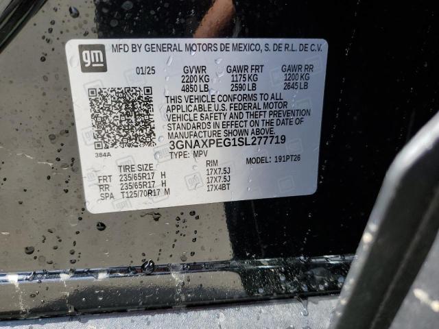 2025 CHEVROLET EQUINOX LT - 3GNAXPEG1SL277719