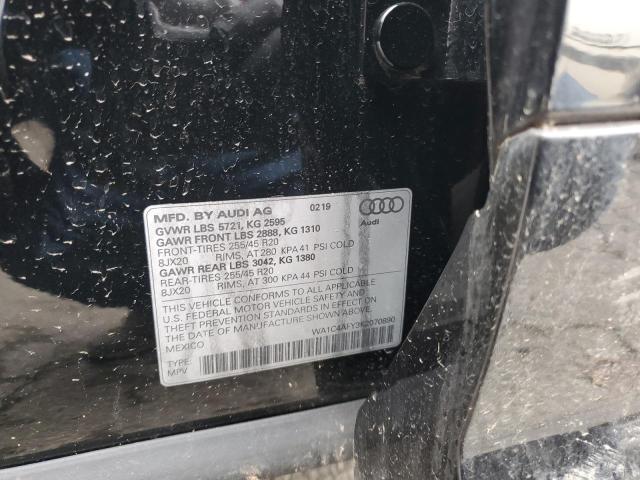 2019 AUDI SQ5 PRESTI WA1C4AFY3K2070890