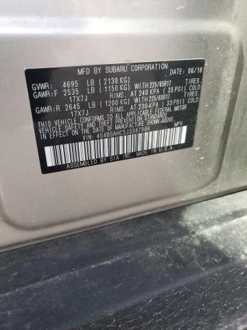 2018 SUBARU OUTBACK 2. - 4S4BSAHC5J3387986