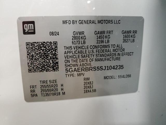 2025 BUICK ENCLAVE SP - 5GAERBRS5SJ104235