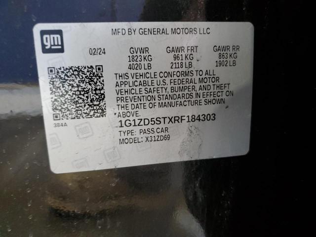 2024 CHEVROLET MALIBU LT - 1G1ZD5STXRF184303