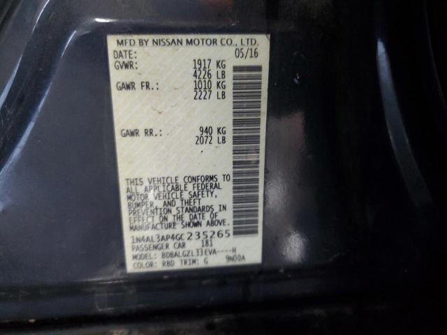 2016 NISSAN ALTIMA 2.5 - 1N4AL3AP4GC235265
