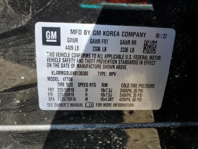 2022 BUICK ENCORE GX - KL4MMGSL6NB138380