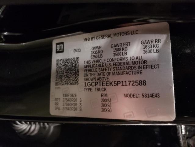 2023 CHEVROLET COLORADO T - 1GCPTEEK5P1172588