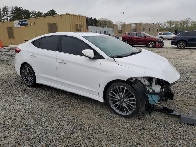 Vin: kmhd04lbxju494718, lot: 50999835, hyundai elantra sport 20184