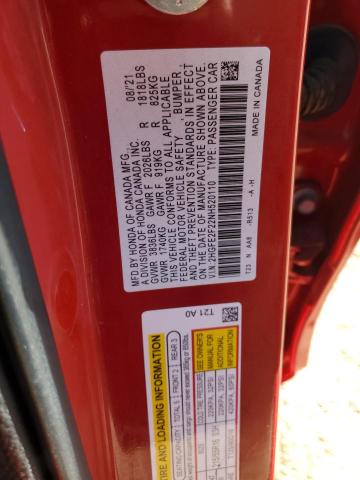 2022 HONDA CIVIC LX - 2HGFE2F22NH520110