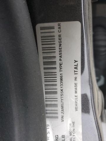 2019 MASERATI GHIBLI S - ZAM57YTS5K1339861