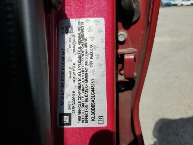 2020 CHEVROLET SPARK 1LT - KL8CD6SA3LC443250