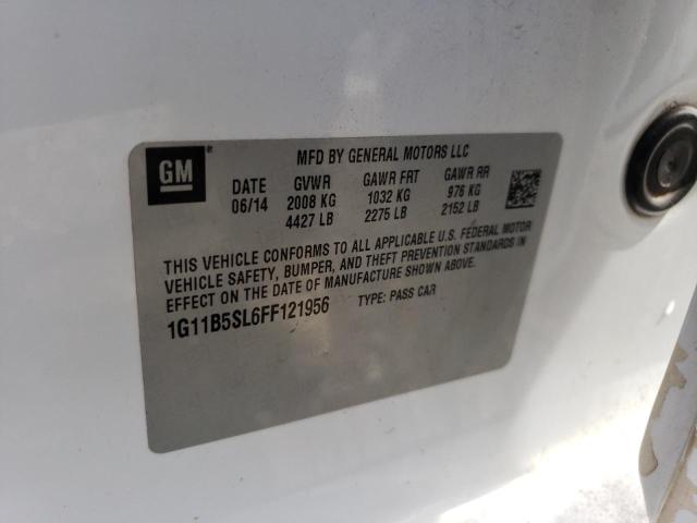 2015 CHEVROLET MALIBU LS - 1G11B5SL6FF121956