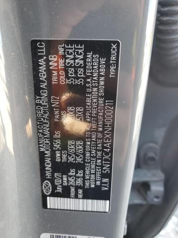 2022 HYUNDAI SANTA CRUZ - 5NTJC4AEXNH000211