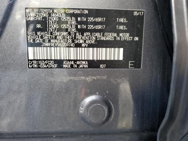 2017 TOYOTA RAV4 XLE - JTMRFREV5HJ709740