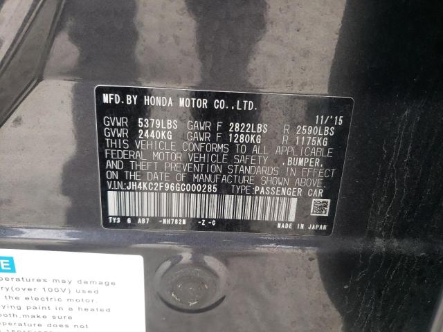 2016 ACURA RLX SPORT - JH4KC2F96GC000285
