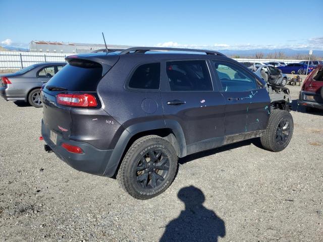 JEEP CHEROKEE T 2018 gray  flexible fuel 1C4PJMBXXJD603643 photo #4