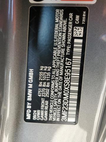 2025 BMW M2 3MF23DM0XS8E95167
