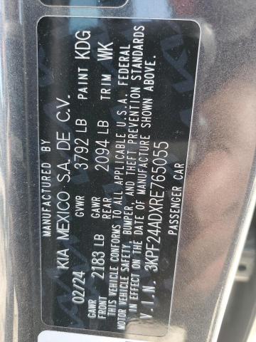 2024 KIA FORTE LX - 3KPF24ADXRE765055