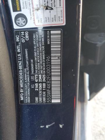 2015 MERCEDES-BENZ C 300 4MAT - 55SWF4KB2FU003196
