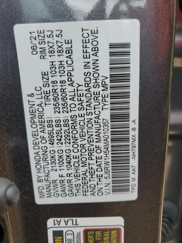 2021 HONDA CR-V EX - 5J6RW1H54MA010357