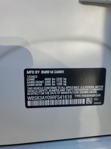 2024 BMW M3 CS WBS63AY09RFS41618