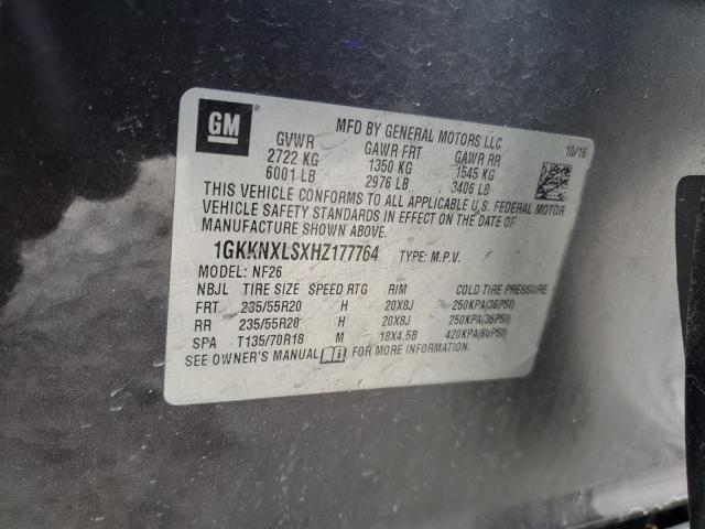 2017 GMC ACADIA DEN - 1GKKNXLSXHZ177764