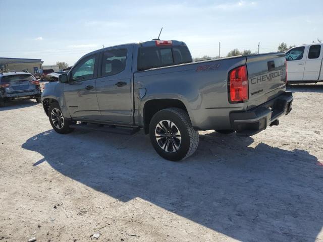 CHEVROLET COLORADO Z 2021 gray  Gasoline 1GCGTDEN4M1191469 photo #3