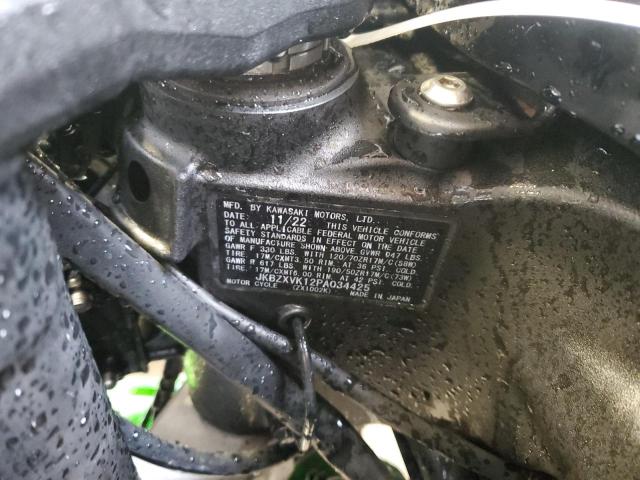 2023 KAWASAKI ZX1002 K JKBZXVK12PA034425