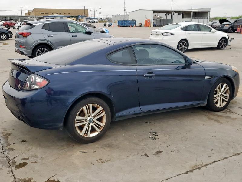 HYUNDAI TIBURON GS 2008 blue  gas KMHHM66D98U283776 photo #4