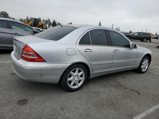 MERCEDES-BENZ C 320 2001 silver  flexible fuel WDBRF64J01F124150 photo #4