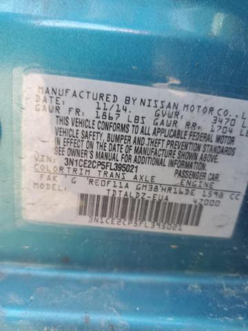 2015 NISSAN VERSA NOTE - 3N1CE2CP5FL395021
