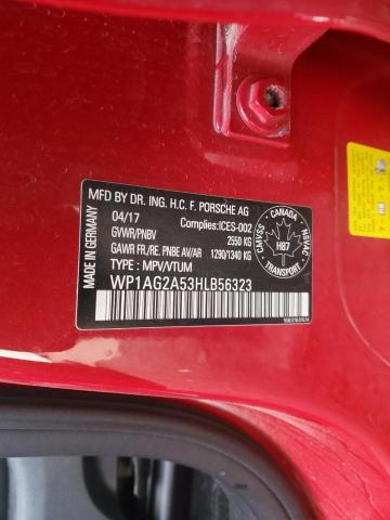 2017 PORSCHE MACAN GTS - WP1AG2A53HLB56323