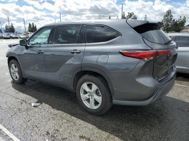 TOYOTA HIGHLANDER 2020 charcoal  gas 5TDZZRAH7LS009964 photo #3