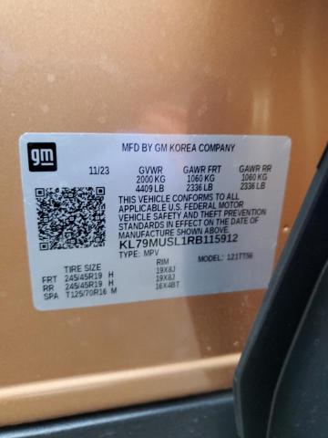 2024 CHEVROLET TRAILBLAZE - KL79MUSL1RB115912
