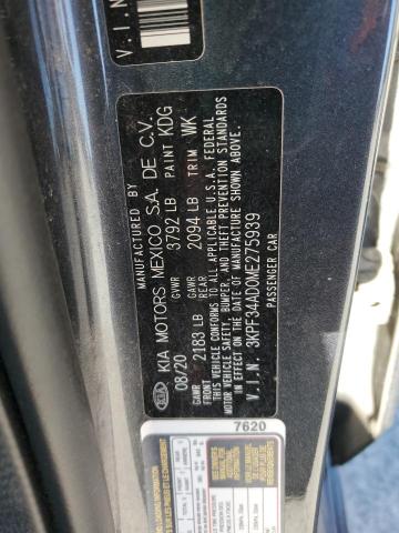 2021 KIA FORTE GT L - 3KPF34AD0ME275939