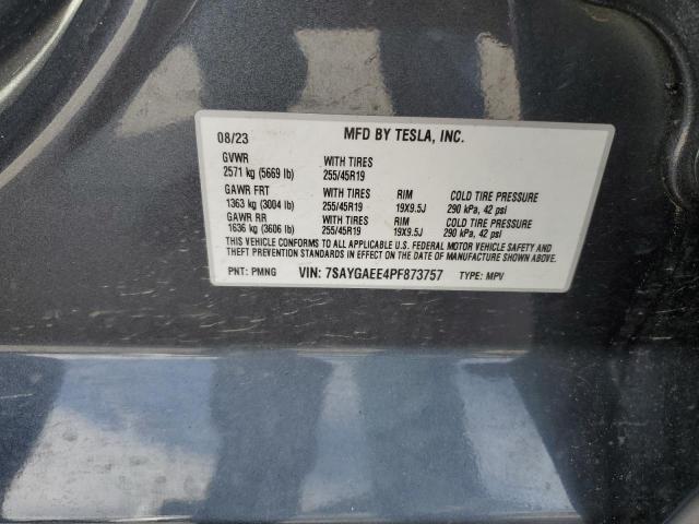 2023 TESLA MODEL Y - 7SAYGAEE4PF873757