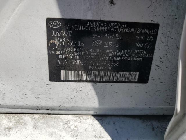 2018 HYUNDAI SONATA SPO - 5NPE34AF5JH618538