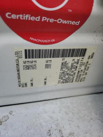 2021 NISSAN MAXIMA SR 1N4AA6EV6MC510274