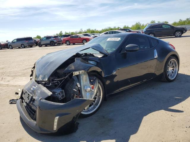 NISSAN 370Z BASE 2013 black  gas JN1AZ4EH4DM881576 photo #1