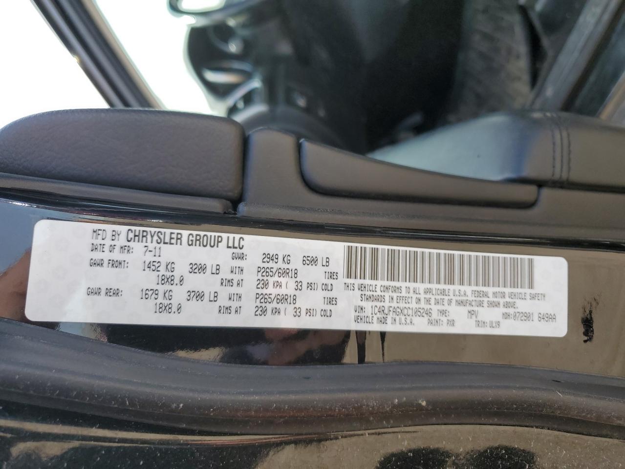 JEEP GRAND CHEROKEE LAREDO