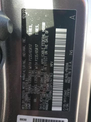 2023 TOYOTA SIENNA XLE - 5TDYRKEC6PS147163
