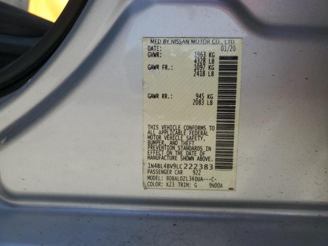 2020 NISSAN ALTIMA S - 1N4BL4BV9LC222383