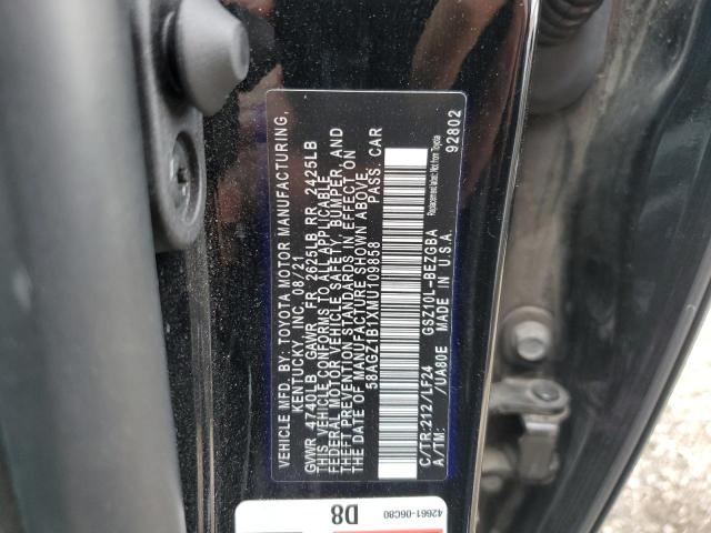 2021 LEXUS ES 350 BAS - 58AGZ1B1XMU109858