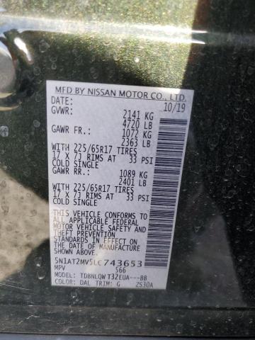 2020 NISSAN ROGUE S - 5N1AT2MV5LC743653