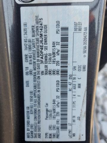 2018 FORD FIESTA SE - 3FADP4EJ6JM142475
