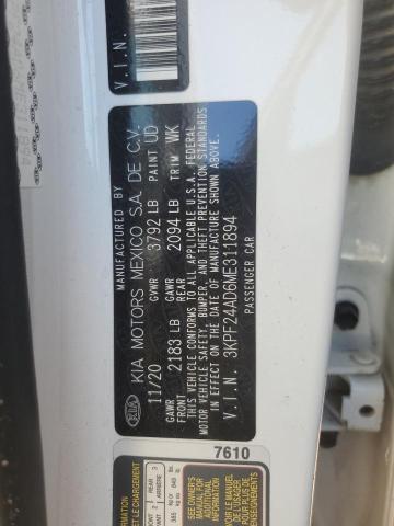 2021 KIA FORTE FE - 3KPF24AD6ME311894