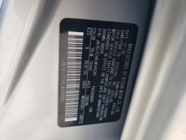 JN1BJ1CV8LW548285 2020 NISSAN ROGUE